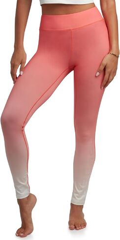 Spyder Women's Activewear Legging - Poly Span Knit UPF 50 High Waisted Tummy Control Printed Athletic Legging (Sizes: S-XL) in Saudi Arabia