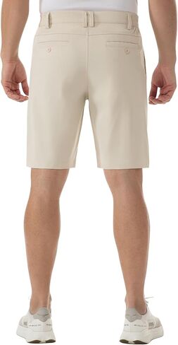 SIX ISLANDS Men's Golf Hybrid Shorts 9 Inch Inseam with Pockets Quick Dry Stretch Flat Front Casual Work Dress Shorts for Men in Kuwait