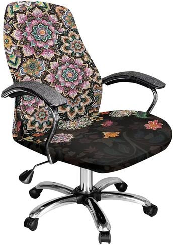 Wanyint Camo Hunting Forest Branch Cover Green Office Cover Cover Anti-Dust Computer Chair Complicver Comfor in Saudi Arabia