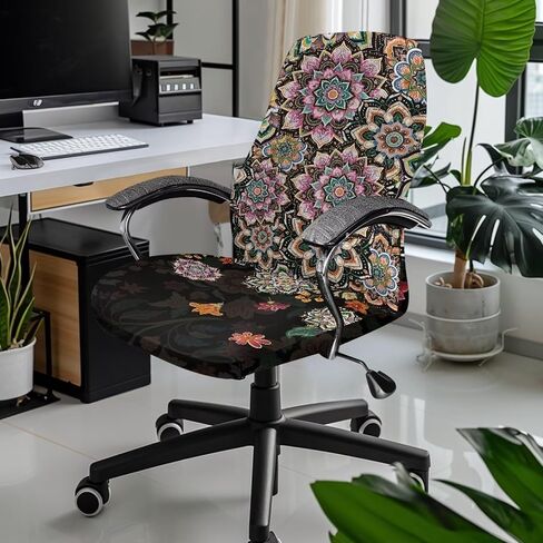 Wanyint Camo Hunting Forest Branch Cover Green Office Cover Cover Anti-Dust Computer Chair Complicver Comfor in Saudi Arabia