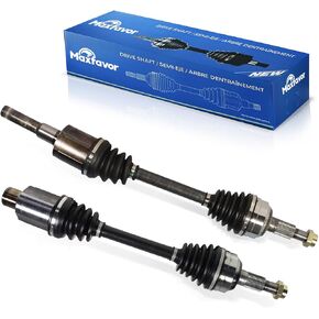 CV Axle Front for GMC Terrain 2010 2011 2012 2013 2014 2015 2016 2.4L, 2010-2016 Chevy Equinox SLE SLT Sport 2.4L 4 Cyl, Passenger Driver Side Front CV Joint Axle Assembly