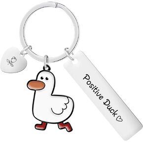 Artlunar Funny Cute Duck Inspirationshain مع بطاقة رسائل لأمي ، أبي ، عاشق ، أخت ، أنت أو عشاق البط in Kuwait
