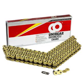 530 O-Ring 130 Links Drive Chain Color Gold للدراجات النارية ، دراجة الأوساخ ، ATV