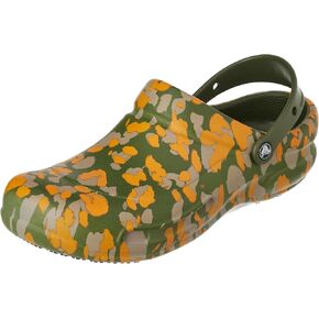 Crocs Unisex Adults Bistro Clog, Black/Lightning Bolts