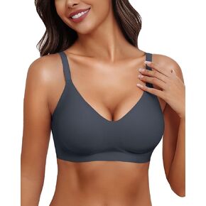 Wireless Bras for Women Seamless Push Up Bralette Supportive Comfortable No Underwire Full Coverage Everyday Bra