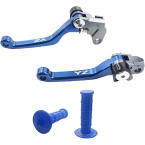 CNC قابلية للطي قابلية القابض مقبض المقبض المقبض المقبض المقبض مجموعة مناسبة ل yz80 Yz85 Yz 85 80 2001-2014 TTR230 TTR 230 2005-2022 Dirt Pit Bike 7/8 "22mm