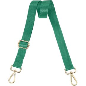 uxcell Wide Shoulder Strap, 2.5cm Adjustable Purse Strap Replacement Crossbody Strap for Shoulder Bag Handbag, Beige, Light Gold Pull Core Buckle