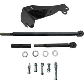 0-4" Front Track Bar for 1994-1999 2000 2001 2002 D-odge Ram 1500 2500 3500 4WD, Adjustable Track Rod with Relocation Bracket
