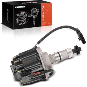 A-Premium Ignition Distributor with Cap and Rotor Compatible with Cadillac 60 Special 1993, Allante 1987-1992, Commercial Chassis 1991-1993, DeVille 1991-1995, Eldorado 1990-1993, Fleetwood, Seville