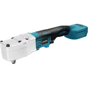 1/2" Electric Ratchet Wrench for Makita 18V Battery, 320N.m 3500RPM High Torque Cordless Power Ratchet Driver, Right Angle Impact Wrench with Variable Speed (Battery NOT Included)