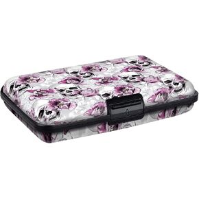 حامل بطاقة ائتمان مصغرة RFID الألومنيوم للنساء الرجال ، حافظة بطاقة صعبة النحافة ، CATE CARD Wallet ID CASE الفراشة الزرقاء الفاخرة in Kuwait