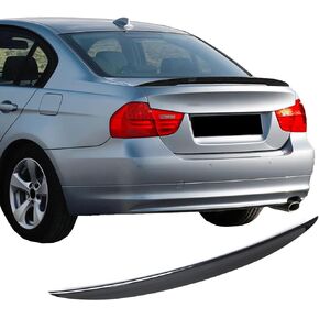 المفسد جناح المفسد الخلفي المفسد متوافق مع BMW 3 Series F30 F80 M3 سيدان 330i 320i 328i 335i 340i 2013-2018 Trunk Tail الخلفي غطاء ، أسود لامع - PSM - PSM
