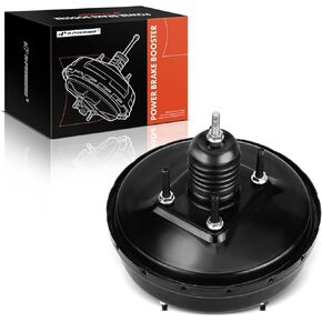 A-Premium Vacuum Power Brake Booster Compatible with Honda Civic 1988-1995, Civic del Sol 1993-1997, CRX 1988-1991, 1.5L 1.6L, Without Master Cylinder