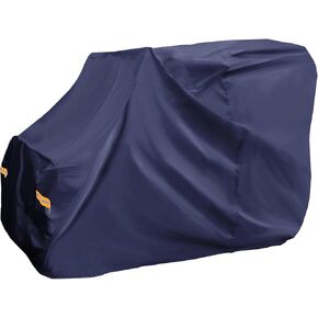 X AUTOHAUX UTV Cover for Honda Pioneer 700 Waterproof Side by Side Cover Outdoor Sun Rain Storage Protection 210D-PU Black 292x152x197cm