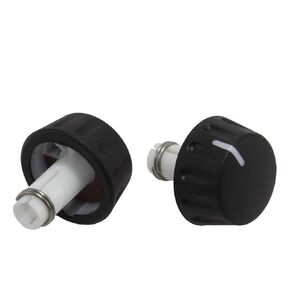 RLB-HILON 2PCS Dash Cluster Switch Heater Control Knob Compatible with Honda S2000 2000 2001 Year, 79601S2A003 79601-S2A-003
