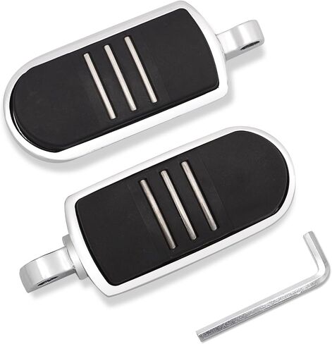FOVPLUE Footpeg Kit,Mid Controls Rider/Passenger/Highway Peg Motorcycle Foot Pegs w/Male Mount for Harley Touring Road Glide Road King Electra Glide Street Glide Dyan Softail Sportster,For Lion Paw in Saudi Arabia