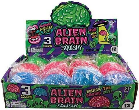 Raymond Geddes Alien Brains Fidget Toys (Pack of 12) in Saudi Arabia