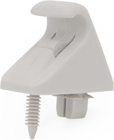 2pcs Front Visor Support Clip, Sunshade Clamp,Visor Clamp Bracket,Car Sun Visor Hook Clip (for Yukon 1992-1998 Black) in Kuwait