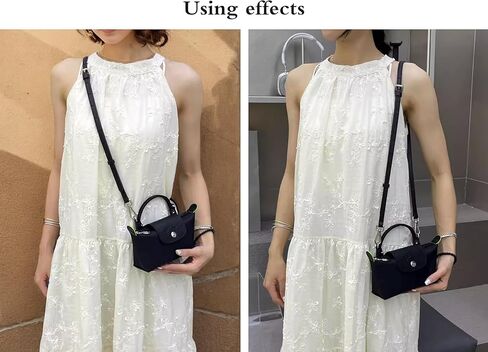 Genuine Leather Crossbody Strap and Conversion Kit for Longchamp Mini Bag Strap Kit - Durable, Easy to Install, and Stylish in Kuwait