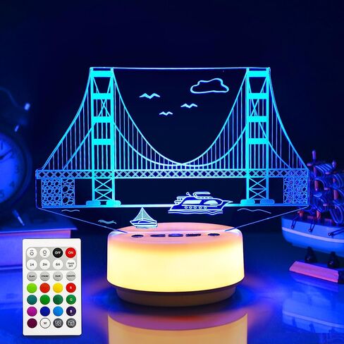 ضوء ليلي سحري للاعبي الألعاب، مصباح ديكور مكتبي إبداعي، ضوء مزاج لغرفة الأطفال، جهاز تحكم عن بعد وأزرار، 14 لونًا RGB وإضاءة LED بيضاء دافئة، هدية للأولاد المتحمسين للرسوم المتحركة in Kuwait