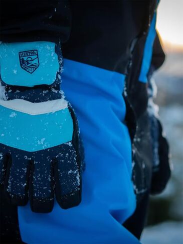 Hestra Gore-Tex Atlas Junior Gloves for Boys & Girls I Isised Mittens for Winter Sports & Cold Weather in Kuwait