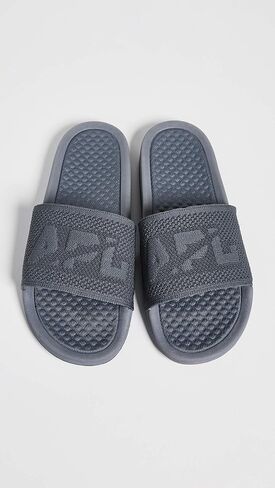 Men's Big Logo Techloom Slide Flat Sandal in Saudi Arabia
