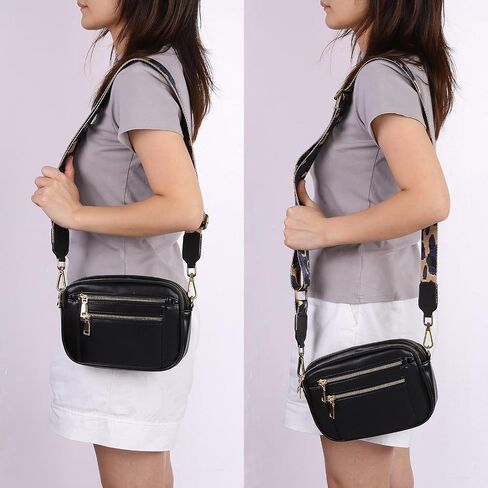 uxcell Wide Shoulder Strap, 2.5cm Adjustable Purse Strap Replacement Crossbody Strap for Shoulder Bag Handbag, Beige, Light Gold Pull Core Buckle in Saudi Arabia