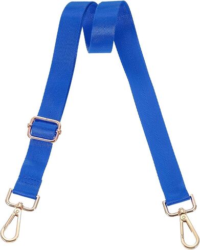 uxcell Wide Shoulder Strap, 2.5cm Adjustable Purse Strap Replacement Crossbody Strap for Shoulder Bag Handbag, Beige, Light Gold Pull Core Buckle in Saudi Arabia