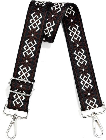 Crossbody Straps for Purses Silver Hardware Purse Strap Wide Shoulder Strap Adjustable Replacement in Kuwait