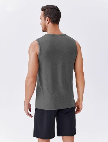 Pinspark Men's 3 Pack Pack Tank Tops قمصان الصالة الرياضية بلا أكمام القمصان الجافة الجافة القمصان العضلية للرجال in Kuwait