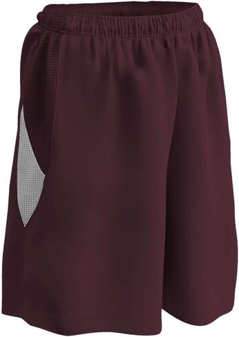 Champro Girls' Post Up Reversible Polyester Basketball Shorts in Saudi Arabia
