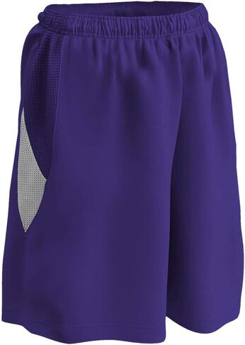Champro Girls' Post Up Reversible Polyester Basketball Shorts in Saudi Arabia