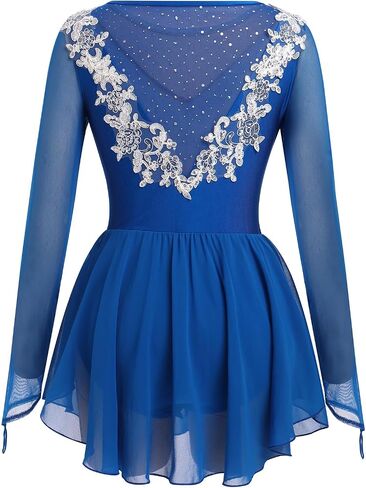 Afavom Women Figure Ice Skating Dress in Kuwait