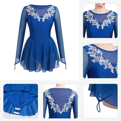 Afavom Women Figure Ice Skating Dress in Kuwait