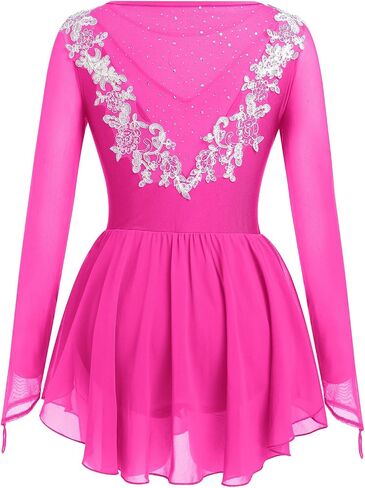 Afavom Women Figure Ice Skating Dress in Kuwait