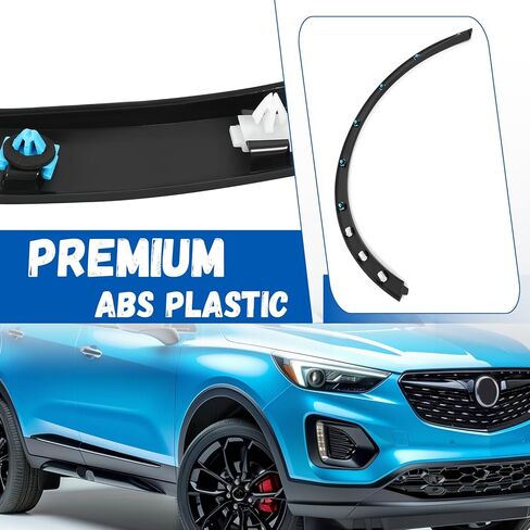 ecotric wheel chold fender fender flare متوافق مع 2013-2022 بويك Encore بديل لـ GM1291247 95275469 ABS ABS Side Plastic Side in Kuwait