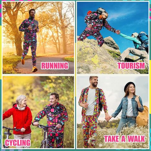 EVEDESIGN TRACK SUITS MENS SET - ARTRO 80S و 90S COSTUMES FORFICS للركض والتزلج وملابس التآكل غير الرسمية - بدلات عرق للرجال in Kuwait