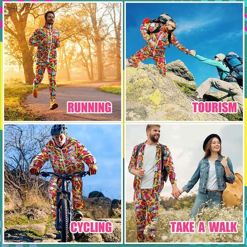 EVEDESIGN TRACK SUITS MENS SET - ARTRO 80S و 90S COSTUMES FORFICS للركض والتزلج وملابس التآكل غير الرسمية - بدلات عرق للرجال in Kuwait