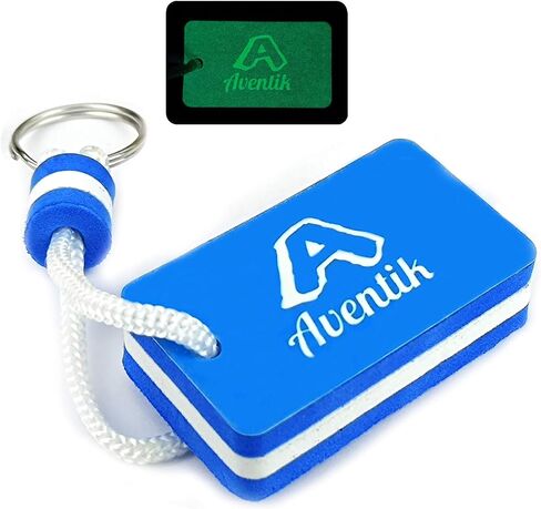 Riverruns Floating Key Ring Glow in Dark Lightweight Water Buoyant Key chain, Boat Kayak Key Chains for Water Sports in Saudi Arabia