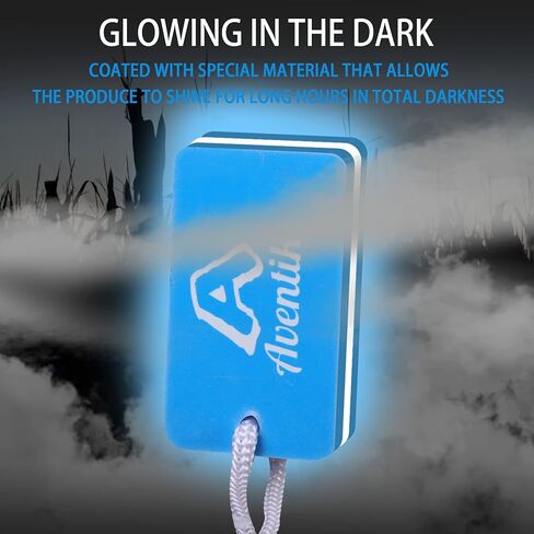 Riverruns Floating Key Ring Glow in Dark Lightweight Water Buoyant Key chain, Boat Kayak Key Chains for Water Sports in Saudi Arabia