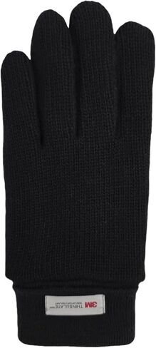 HILLSHADE Men's Wool Blended Knit Glove with Thinsulate Fleece Lining Turnover Cuff in Saudi Arabia