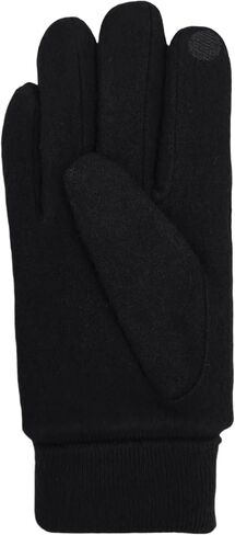 HILLSHADE Men's Wool Blended Knit Glove with Thinsulate Fleece Lining Turnover Cuff in Saudi Arabia