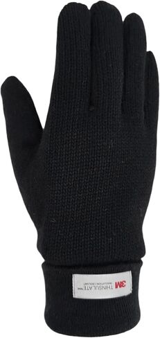 HILLSHADE Men's Wool Blended Knit Glove with Thinsulate Fleece Lining Turnover Cuff in Saudi Arabia