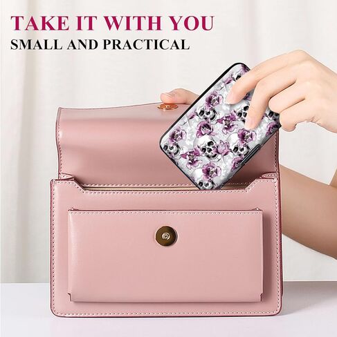 Mini RFID Aluminum Credit Card Holder for Women Men, Slim Business Hard Card Case, Cute Card Wallet ID Case Luxuious Blue Butterfly in Kuwait