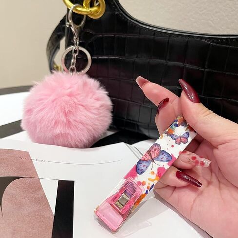 BATUMEYE Credit Card Grabber For Long Nails, Cute Acrylic Debit Bank For Women in Saudi Arabia