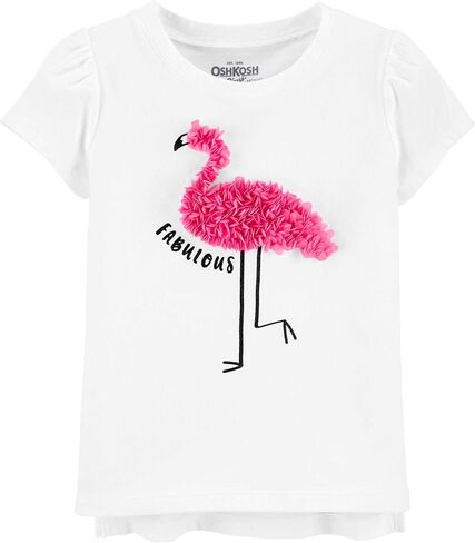 OSHKOSH B'GOSH Girls' Sequin Short-Sleeve T-Shirt in Saudi Arabia