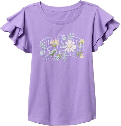 GAP Girls' Short Sleeve Logo Fashion Tee in Saudi Arabia