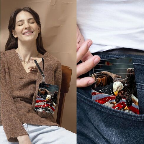 Credit Card Holder Slim Wallet,RFID Wallet Women Front Pocket Small Card Holder Travel Cute Thin Minimalist Card Case Leather Flat Wallet with ID Window&Wrist Strap,Bee Floral Moon in Kuwait