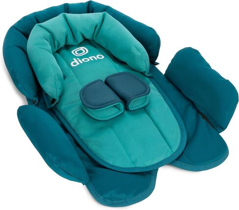 Diono Cuddle Soft 2-in-1 Head Support, Comforting Head and Body Support for Babies, Converts depending on Infants Size, Purple Wildberry in Saudi Arabia