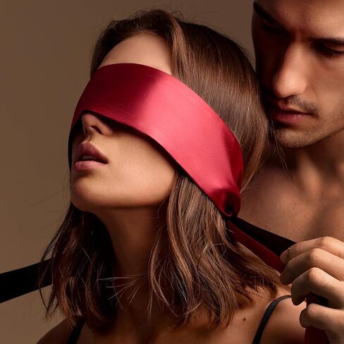 2 Pcs Satin Sleep Eye Mask, 145cm/57inch Silk Satin Blindfold Comfortable Eye Mask Sleep Mask Eye Cover Silk Sleeping Mask for Night Sleeping Travel Meditation Valentine's Day Gift in Saudi Arabia